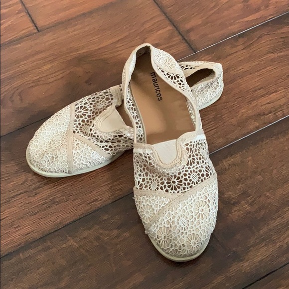 Maurices Shoes - Maurices flower flats